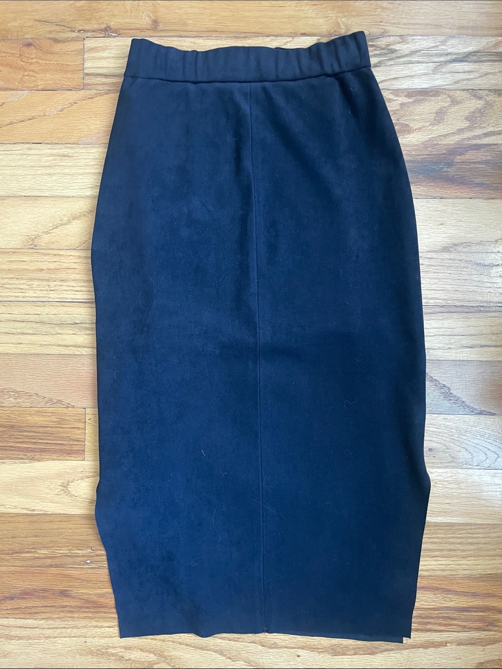 Aritzia Black (feels like suede) Pencil Skirt - Women 00
